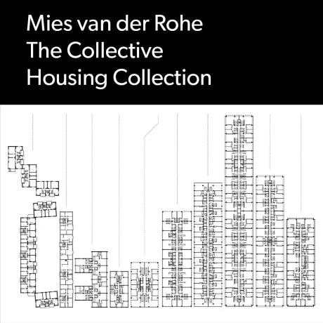 A technical drawing of a Mies van der Rohe project