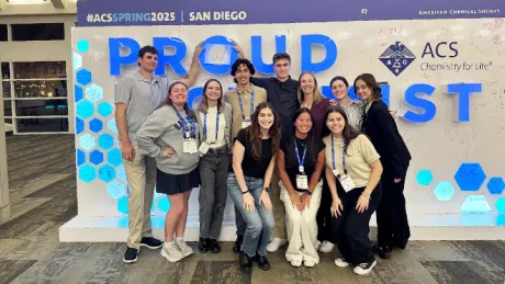 RWU students attend the Spring 2025 American Chemical Society Meeting &amp; Expo.
