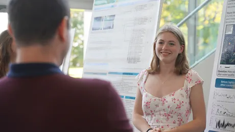 At the 2024 Summer Research Showcase on Oct. 22, students brought innovation to life through hands-on research and cutting-edge projects.