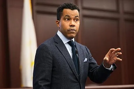 Richard Thompson Ford presents a lecture at RWU Law.