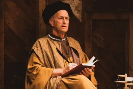 Actor in play.