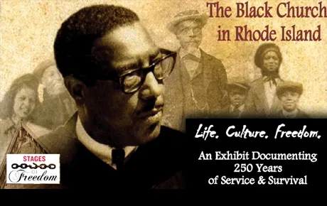 A collage of African-American civil rights leaders.