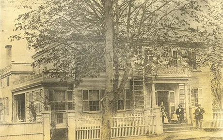 Historic image of house