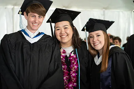 Graduates at RWU Commencement
