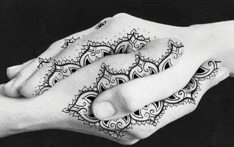 Casped hands