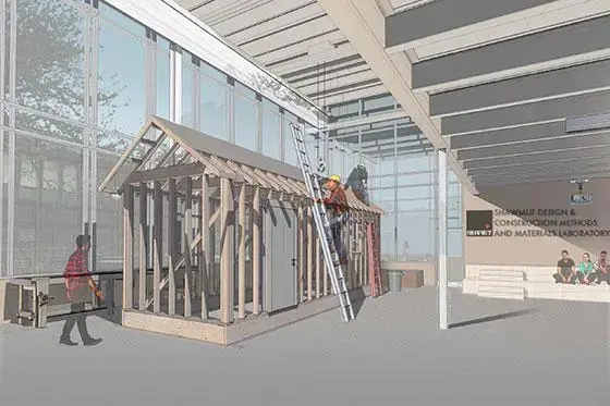 Richard L. Bready Applied Learning Laboratories Shawmut Design &amp; Construction Methods and Materials Laboratory