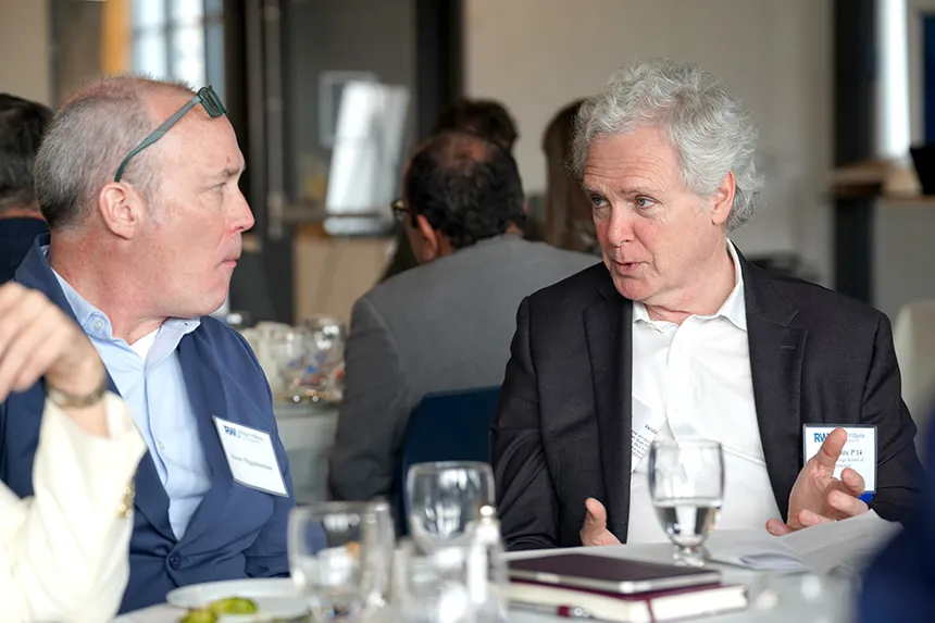 Cummings School of Architecture Dean Stephen White speaks to Real Estate Symposium attendees.