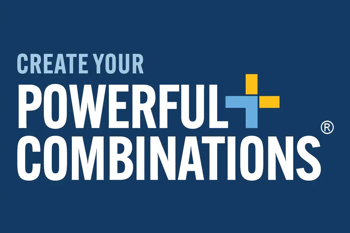 Powerful Combinations Registered Trademark at 630 px